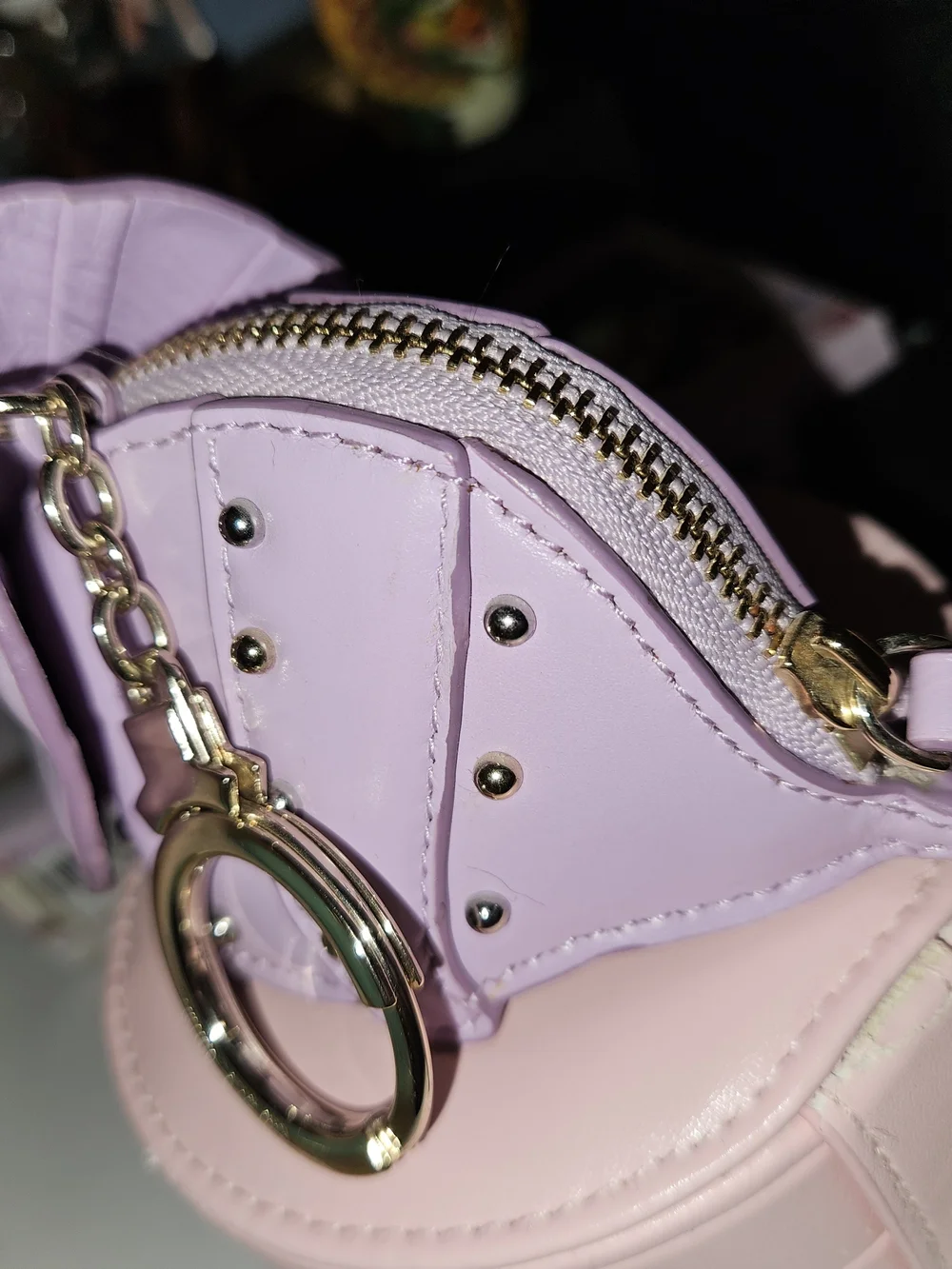 Kate Spade Triceratops Lilac Coin Purse Unused